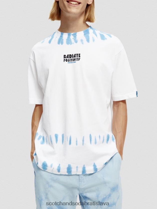 muži oblečenie combo b Scotch & Soda organické tričko s motívom kravaty 4ZV00D404