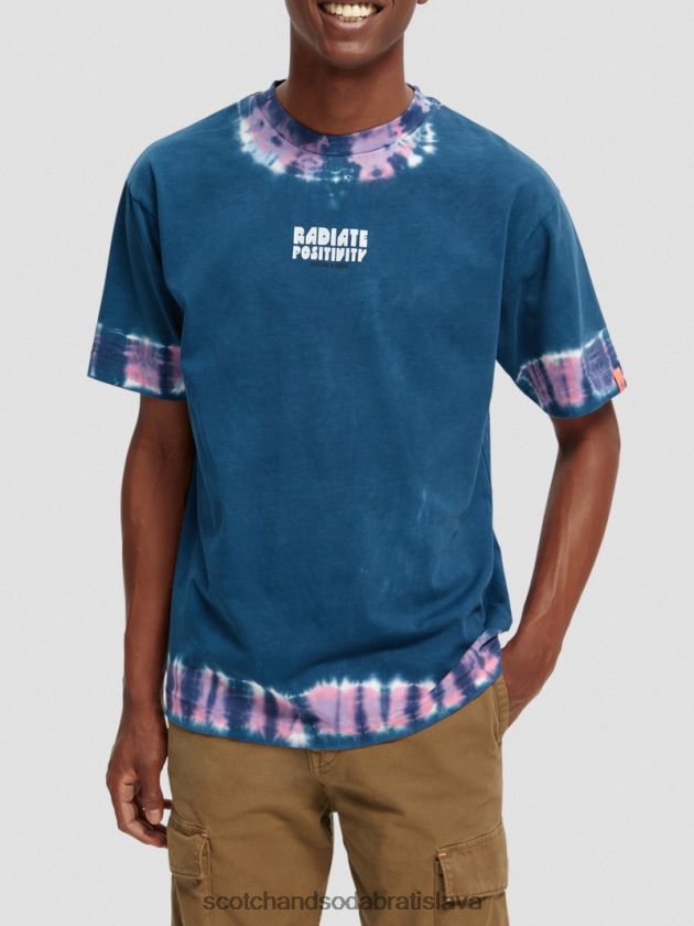 muži oblečenie kombinácia d Scotch & Soda organické tričko s motívom kravaty 4ZV00D405