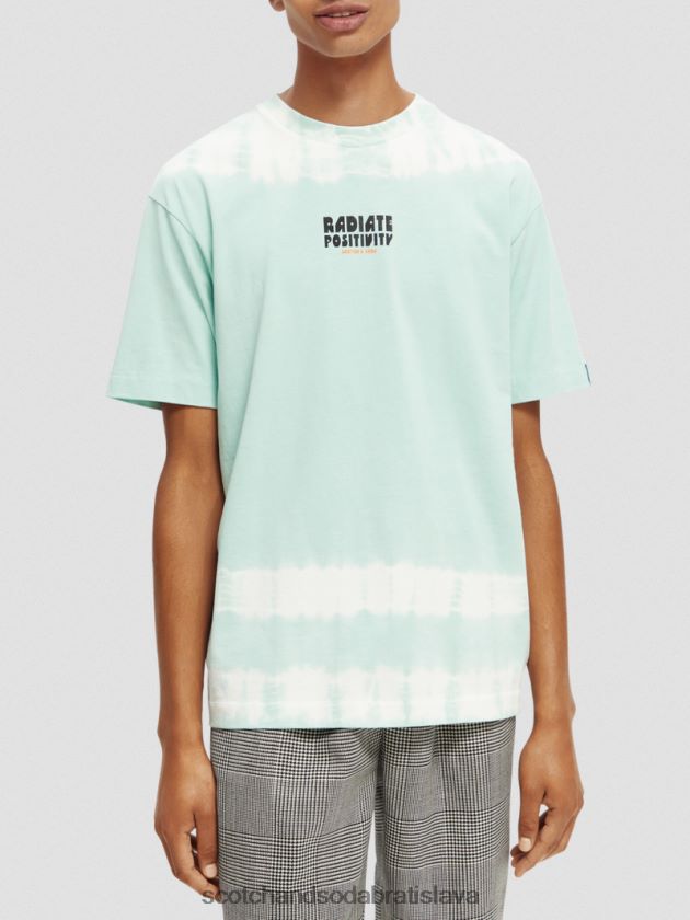 muži oblečenie kombo c Scotch & Soda organické tričko s motívom kravaty 4ZV00D403