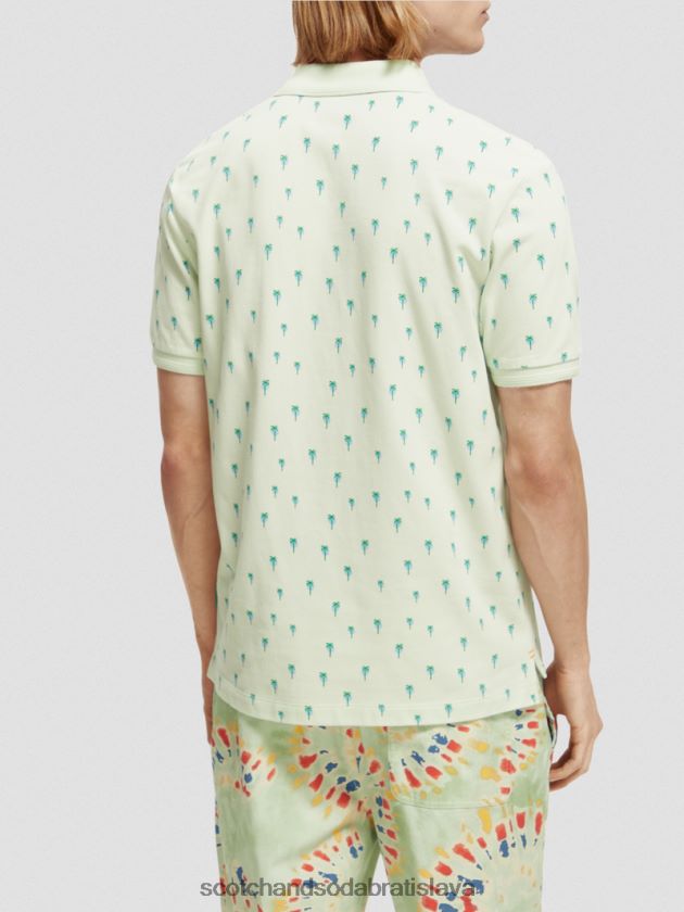 muži oblečenie mäta Scotch & Soda organické tričko s potlačou regular fit 4ZV00D426