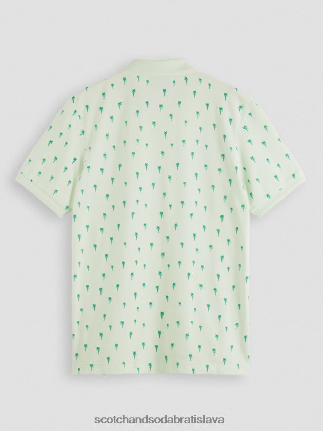 muži oblečenie mäta Scotch & Soda organické tričko s potlačou regular fit 4ZV00D426