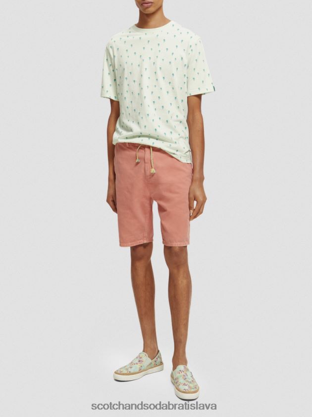 muži oblečenie mäta Scotch & Soda tričko regular fit s potlačou 4ZV00D437