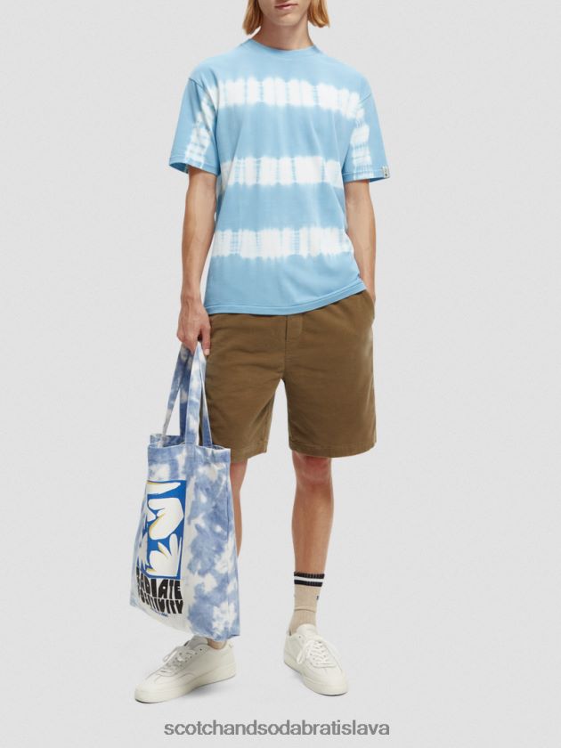 muži oblečenie obloha Scotch & Soda organické tričko v uvoľnenom strihu 4ZV00D388