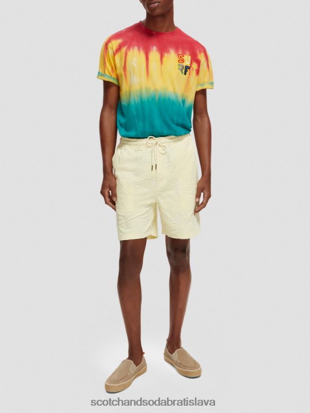 muži oblečenie viacfarebná farba na kravaty Scotch & Soda vyšívané tričko s vyšívaným motívom 4ZV00D441