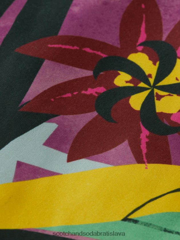 muži oblečenie combo a Scotch & Soda obojstranná bombardovacia bunda s potlačou 4ZV00D562