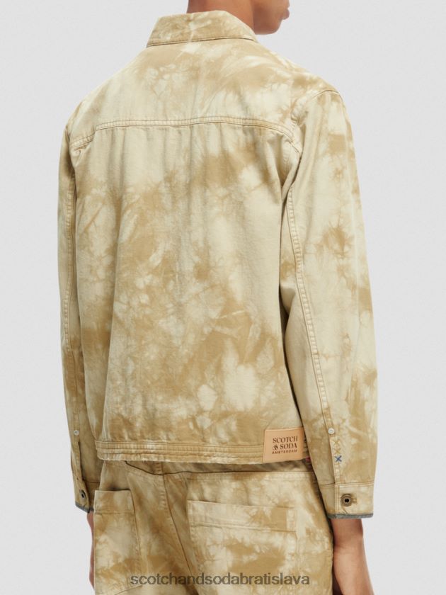 muži oblečenie combo b Scotch & Soda rifľová bunda s kravatou 4ZV00D577