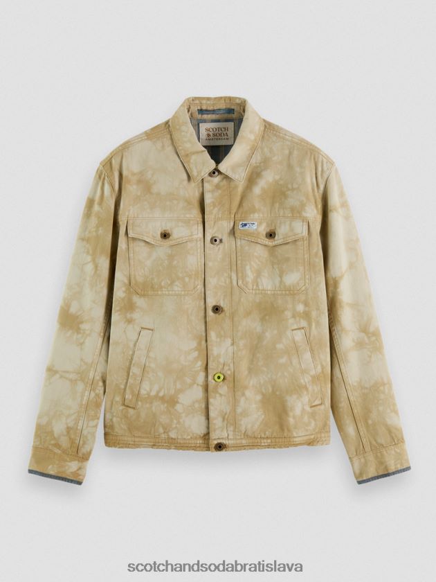 muži oblečenie combo b Scotch & Soda rifľová bunda s kravatou 4ZV00D577