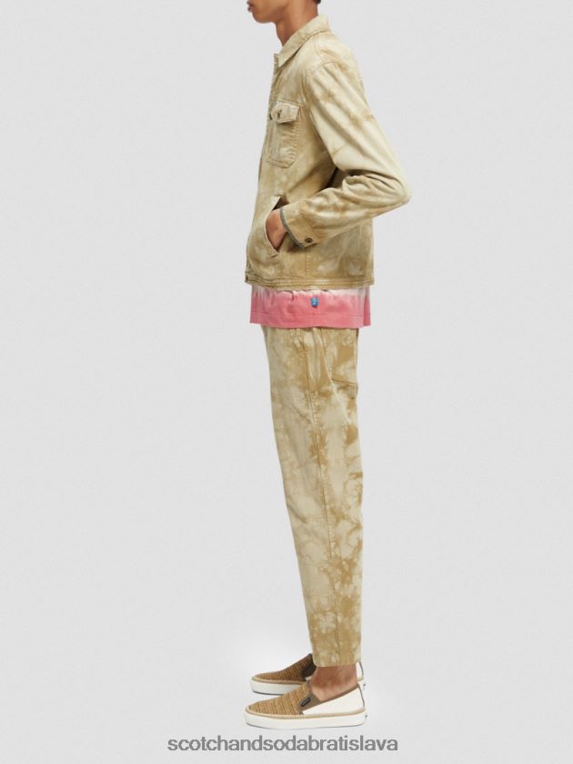 muži oblečenie combo b Scotch & Soda rifľová bunda s kravatou 4ZV00D577