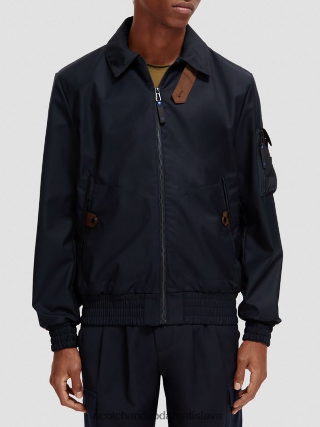 muži oblečenie noc Scotch & Soda bunda z rybej kosti 4ZV00D569