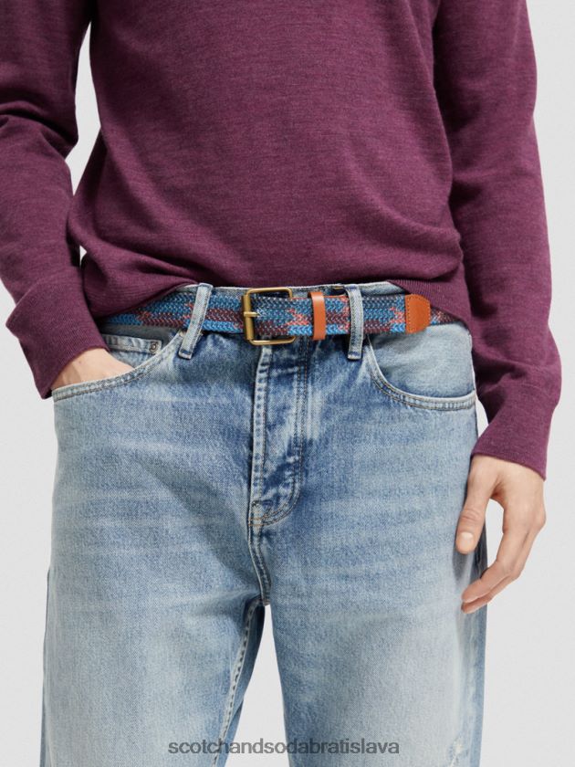 muži príslušenstvo combo a Scotch & Soda páskový opasok lemovaný kožou 4ZV00D714