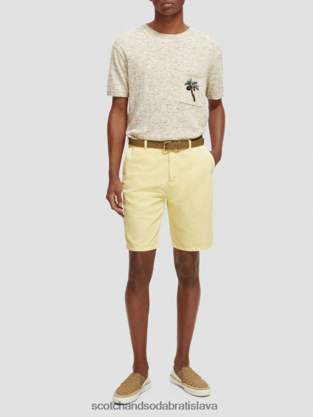 muži príslušenstvo kaki Scotch & Soda kožený opasok 4ZV00D718