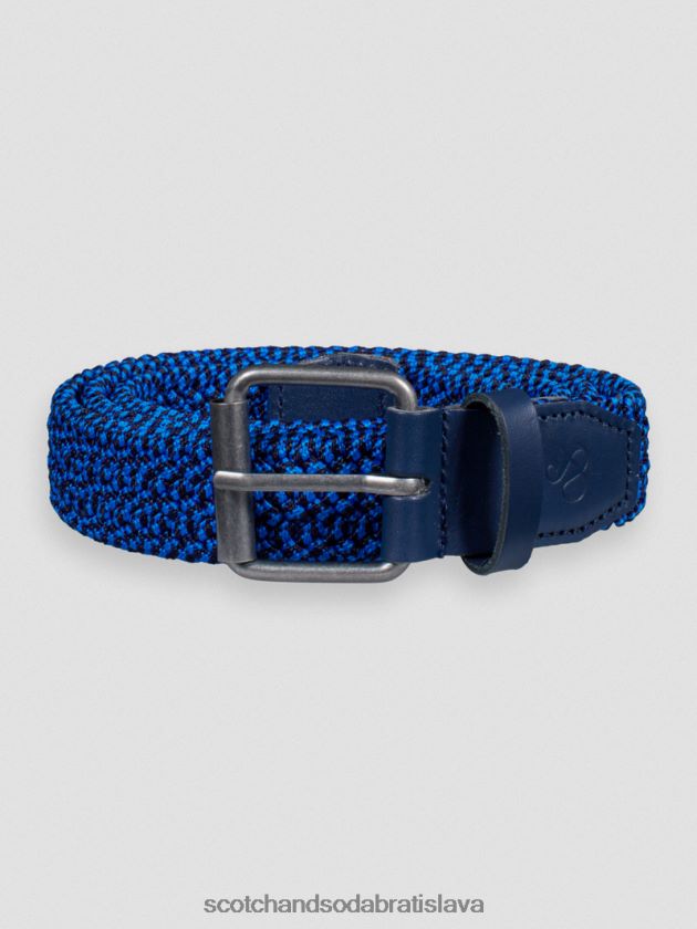 muži príslušenstvo kombo c Scotch & Soda páskový opasok lemovaný kožou 4ZV00D713