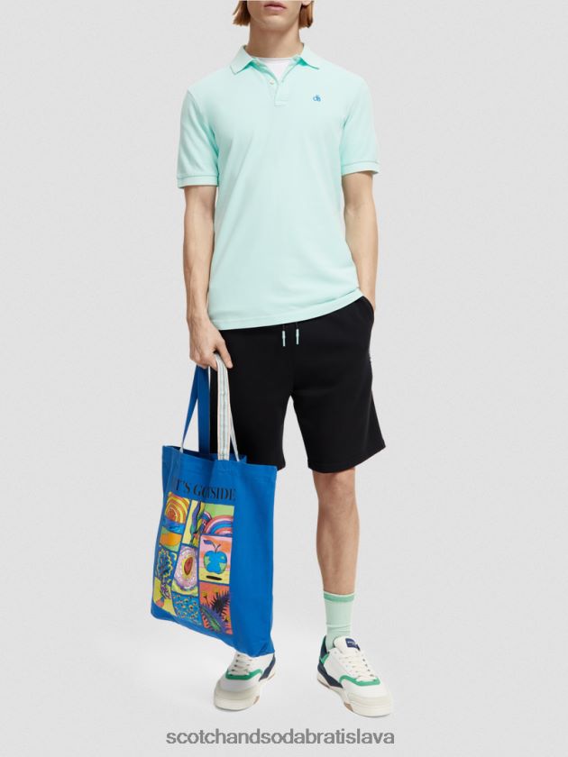 muži príslušenstvo dúhovka modrá Scotch & Soda plátenná taška na umelecké diela 4ZV00D703