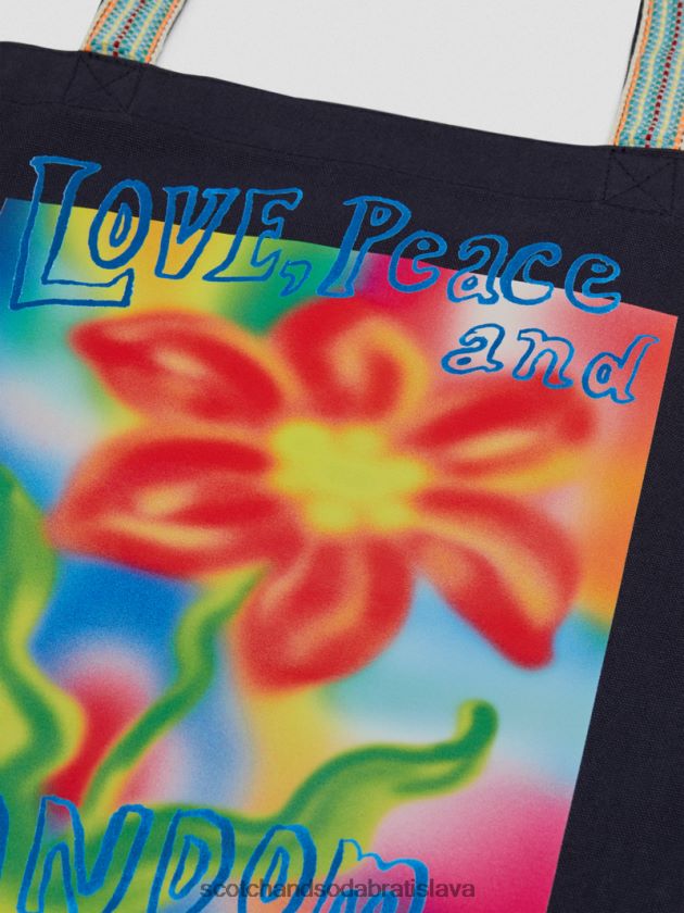 muži príslušenstvo noc Scotch & Soda plátenná taška na umelecké diela 4ZV00D699