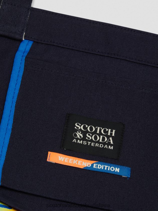 muži príslušenstvo noc Scotch & Soda plátenná taška na umelecké diela 4ZV00D699