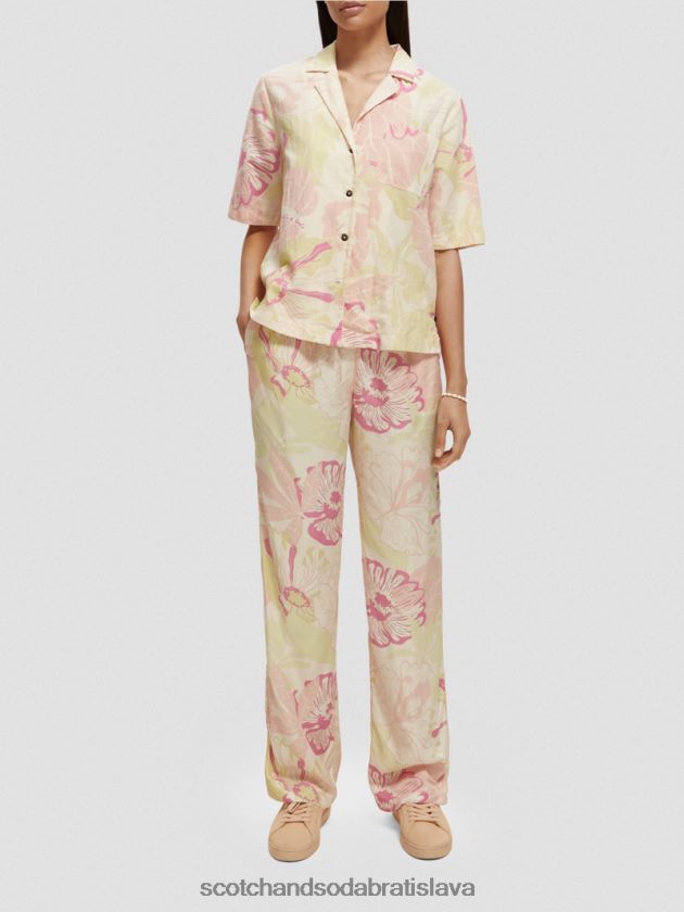 ženy oblečenie rozkvet vondelfieldu Scotch & Soda táborová košeľa s potlačou 4ZV00D42