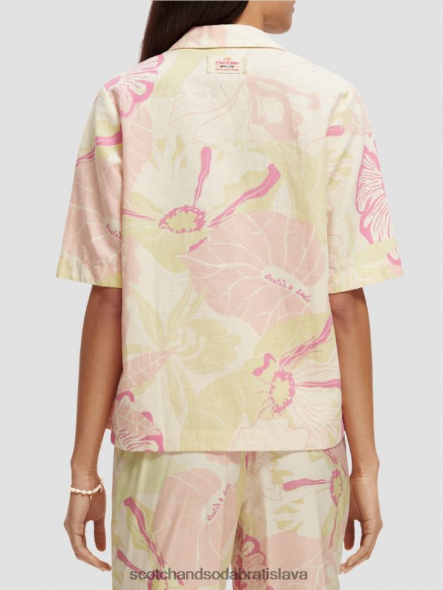ženy oblečenie rozkvet vondelfieldu Scotch & Soda táborová košeľa s potlačou 4ZV00D42