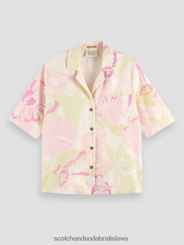 ženy oblečenie rozkvet vondelfieldu Scotch & Soda táborová košeľa s potlačou 4ZV00D42