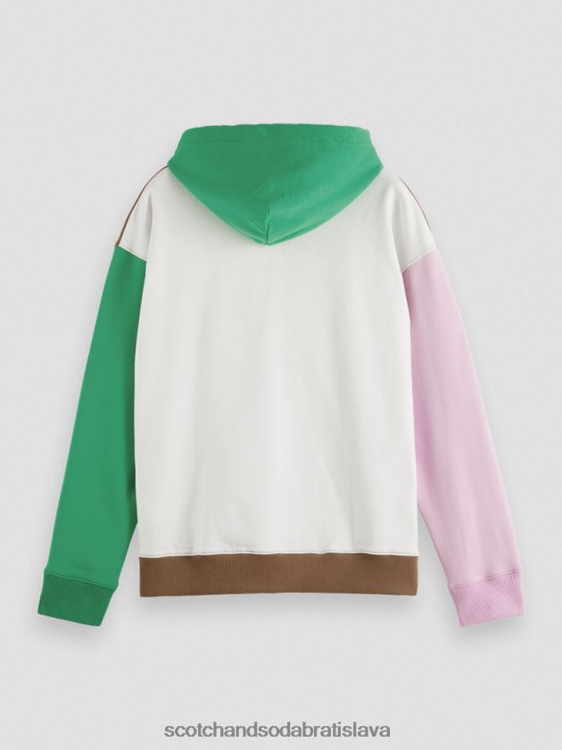 ženy oblečenie combo a Scotch & Soda farebná mikina s kapucňou 4ZV00D226