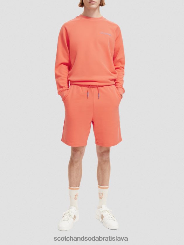 ženy oblečenie ibištek Scotch & Soda mikina s výstrihom z organickej bavlny 4ZV00D195