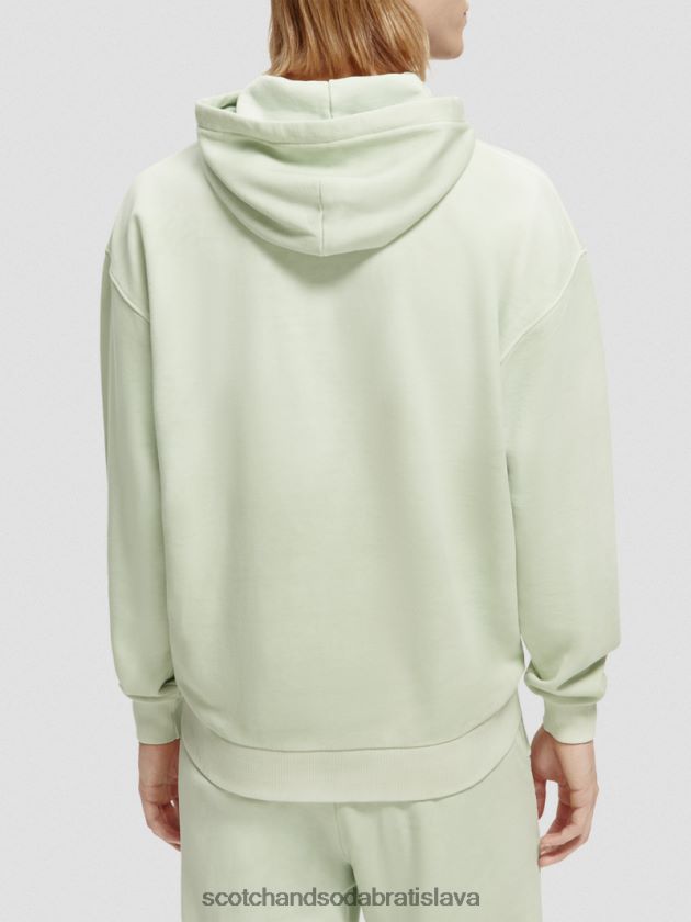 ženy oblečenie mäta Scotch & Soda rastlinná mikina s kapucňou 4ZV00D224