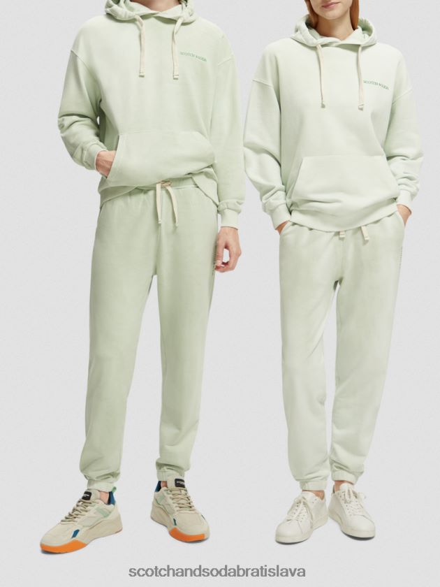 ženy oblečenie mäta Scotch & Soda rastlinná mikina s kapucňou 4ZV00D224