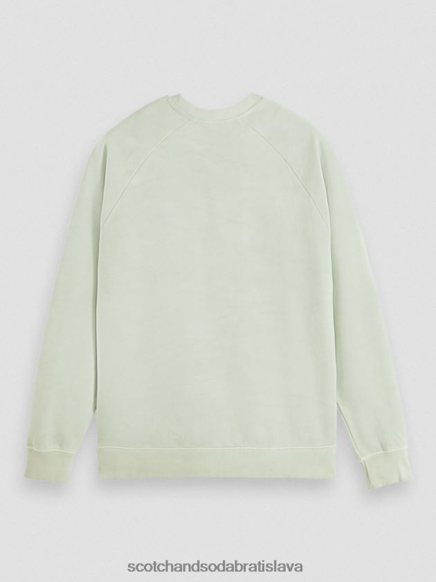 ženy oblečenie mäta Scotch & Soda rastlinná mikina z organickej bavlny 4ZV00D222