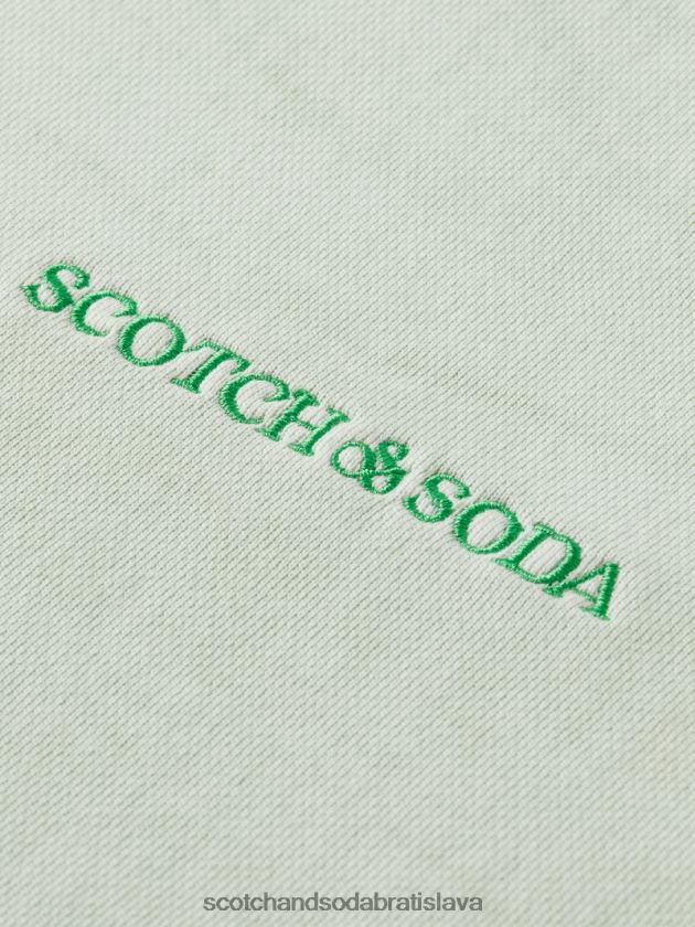 ženy oblečenie mäta Scotch & Soda rastlinná mikina z organickej bavlny 4ZV00D222