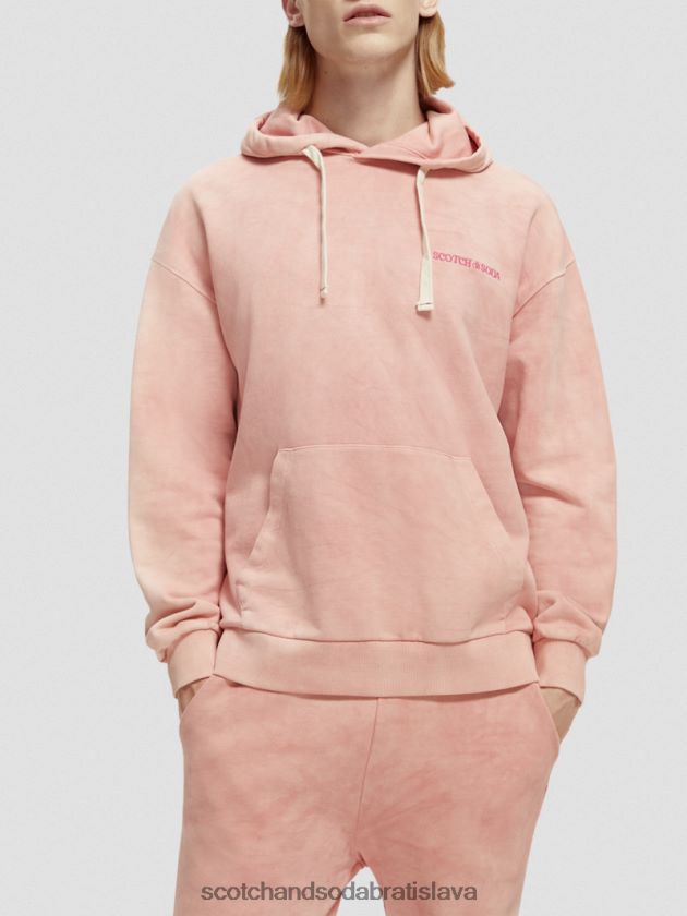 ženy oblečenie plameniak Scotch & Soda rastlinná mikina s kapucňou 4ZV00D225