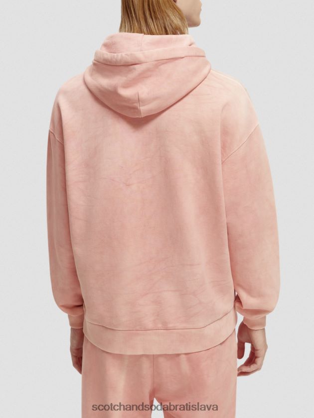 ženy oblečenie plameniak Scotch & Soda rastlinná mikina s kapucňou 4ZV00D225