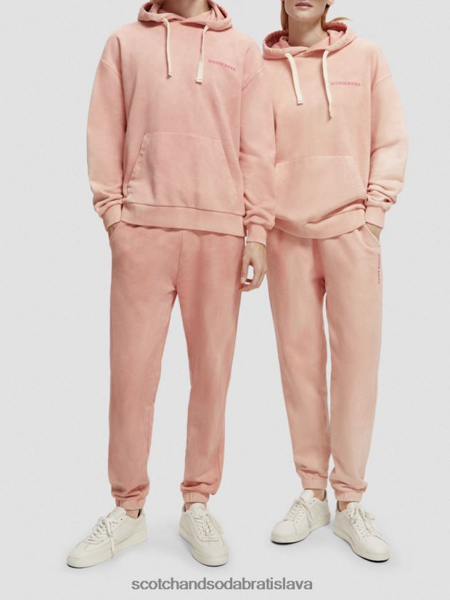 ženy oblečenie plameniak Scotch & Soda rastlinná mikina s kapucňou 4ZV00D225