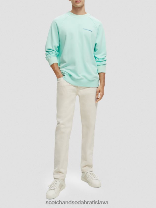 ženy oblečenie záliv Scotch & Soda mikina s výstrihom z organickej bavlny 4ZV00D193