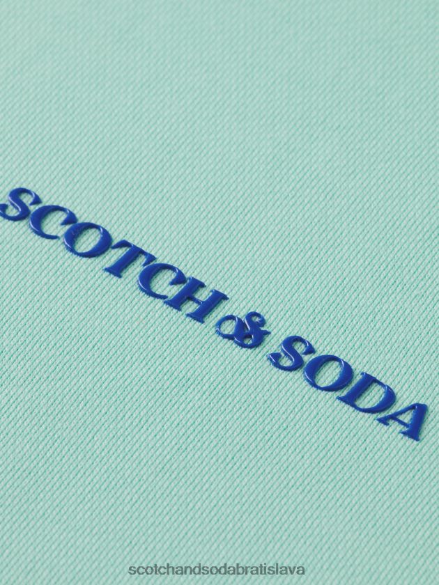 ženy oblečenie záliv Scotch & Soda mikina s výstrihom z organickej bavlny 4ZV00D193
