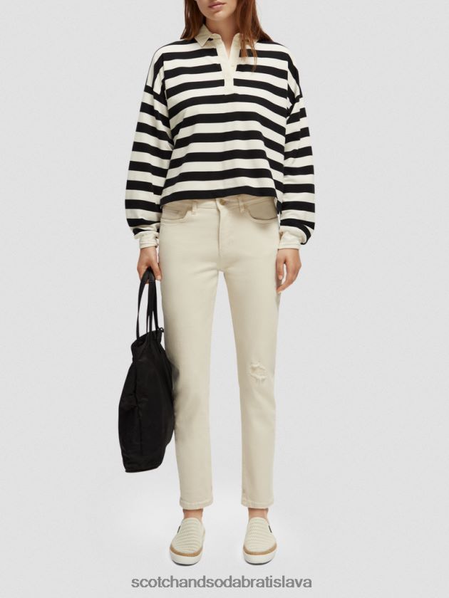 ženy oblečenie nezabudni na mňa Scotch & Soda high five slim džínsy zúženého strihu 4ZV00D157