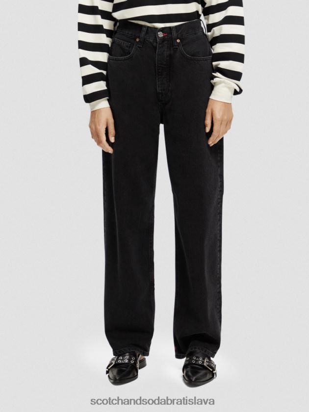 ženy oblečenie prebujnený Scotch & Soda super voľné džínsy priateľského strihu 4ZV00D231