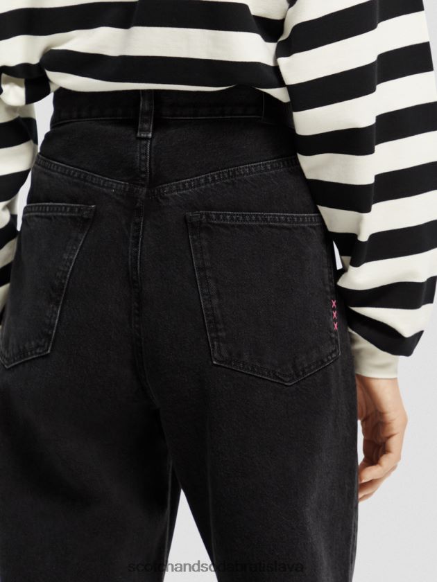 ženy oblečenie prebujnený Scotch & Soda super voľné džínsy priateľského strihu 4ZV00D231