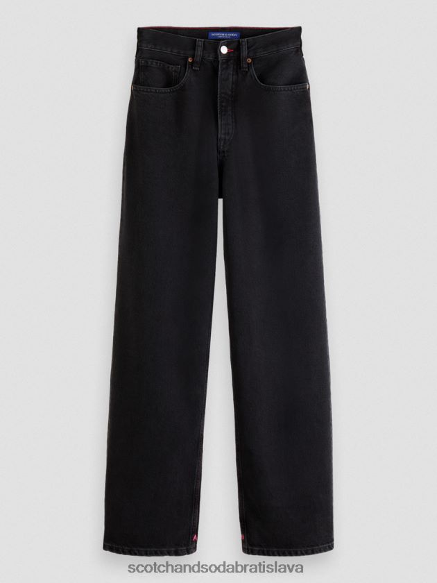 ženy oblečenie prebujnený Scotch & Soda super voľné džínsy priateľského strihu 4ZV00D231