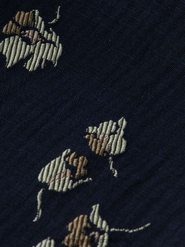 ženy oblečenie tulipány Scotch & Soda nízke stredne vysoké žakárové nohavice slim fit strihu 4ZV00D153