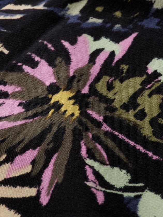 ženy oblečenie astra čierna Scotch & Soda vystrihnúť midi šaty 4ZV00D8