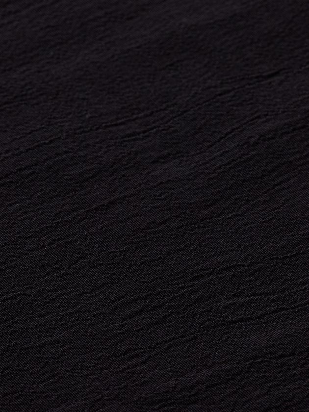 ženy oblečenie čierna Scotch & Soda Midi šaty s véčkovým výstrihom a dlhým rukávom 4ZV00D39