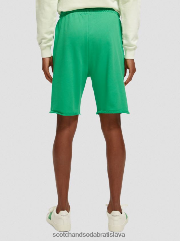 ženy oblečenie amazonská zelená Scotch & Soda teplákové šortky z organickej bavlny 4ZV00D253