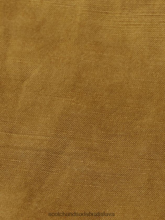 ženy oblečenie kokosová škrupina Scotch & Soda vysoké šortky v mini dĺžke 4ZV00D232