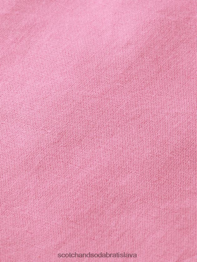 ženy oblečenie orchidea ružová Scotch & Soda vysoké šortky strednej dĺžky 4ZV00D239