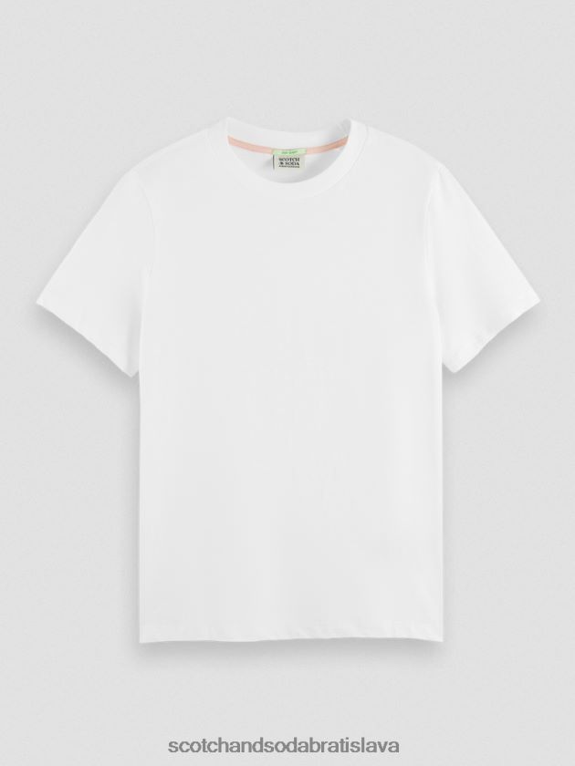ženy oblečenie biely Scotch & Soda tričko regular fit 4ZV00D103