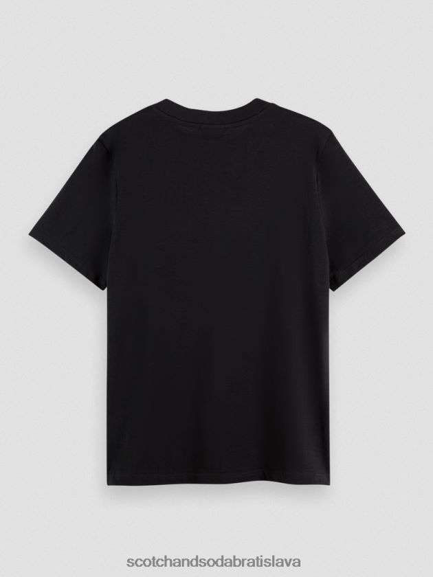 ženy oblečenie čierna Scotch & Soda tričko regular fit 4ZV00D100
