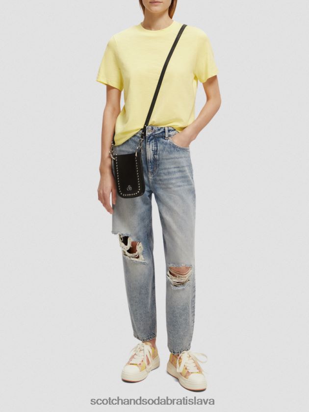 ženy oblečenie popcorn Scotch & Soda tričko regular fit 4ZV00D105