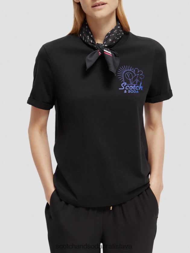 ženy príslušenstvo ikat dážď Scotch & Soda šál z organickej bavlny s potlačou 4ZV00D277