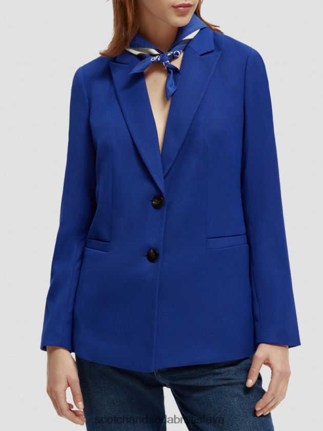 ženy príslušenstvo vanilková biela Scotch & Soda šál z organickej bavlny s potlačou 4ZV00D276