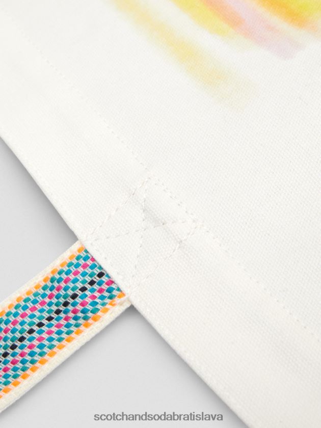 ženy príslušenstvo biely Scotch & Soda plátenná taška na umelecké diela 4ZV00D270