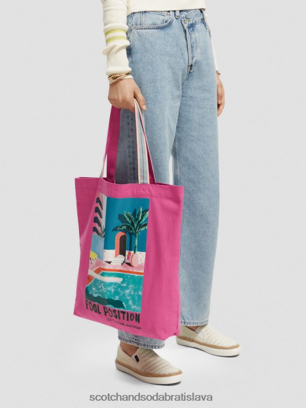 ženy príslušenstvo čerešňa Scotch & Soda plátenná taška na umelecké diela 4ZV00D266